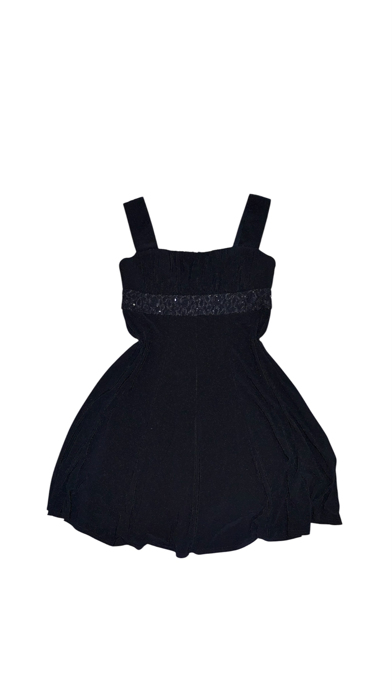 classic Black Cocktail Dress